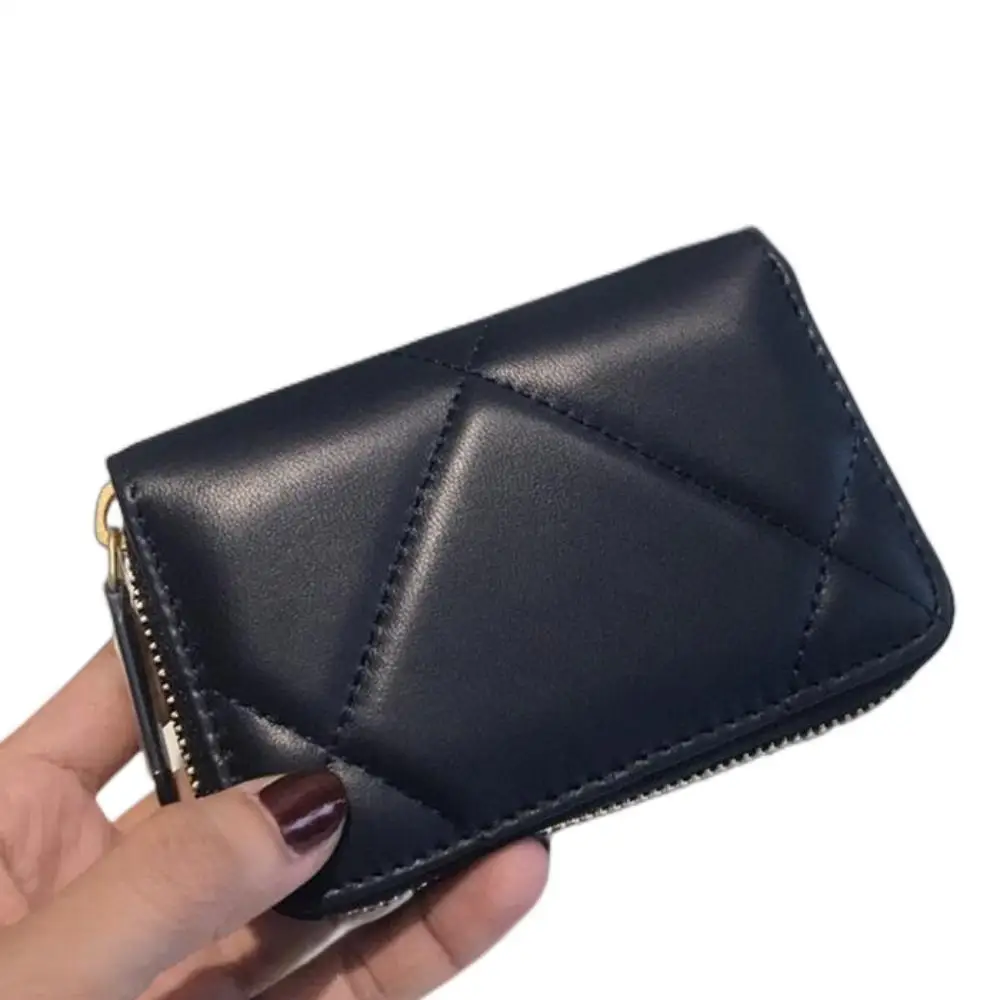 

AAAAA Classical Women Bag Luxury Fashion Sheepskin Leather Business Card Holder Genuine Leather Credit Card Holder Coin Purse