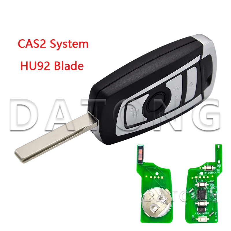 

Автомобильный дистанционный ключ Datong World для BMW 3 5 7 серии M5 X3 X5 E65 CAS2 Система ID46 PCF7953 315/434/868 МГц Модифицированный флип