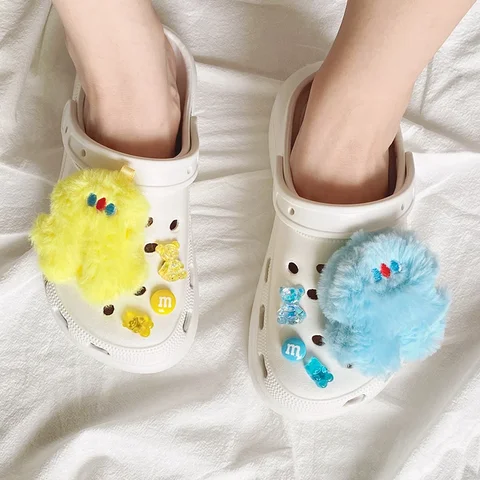Plush crocs shoes AliExpress