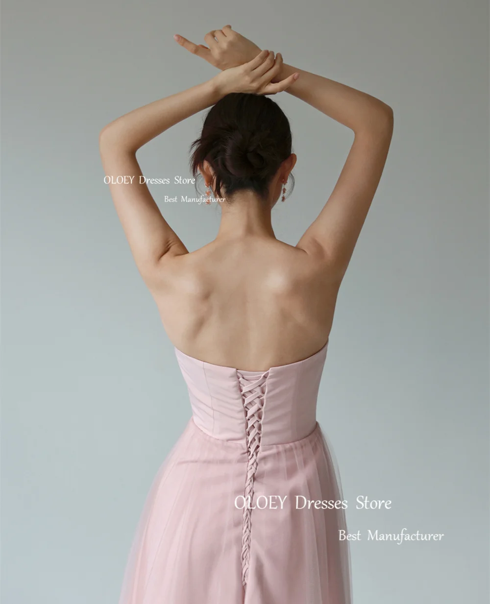 Женское вечернее платье до щиколотки без бретелек