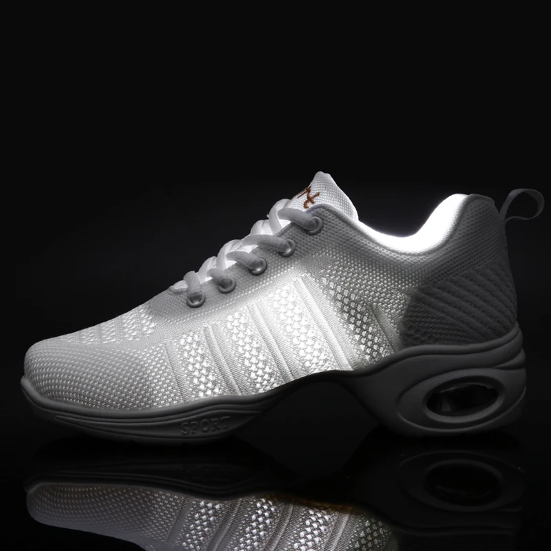 SENAGE Professional Dance Shoes Sports Feature Soft Outsole Breathable Sneakers for Woman Practice Shoes Modern Dance Jazz Shoes