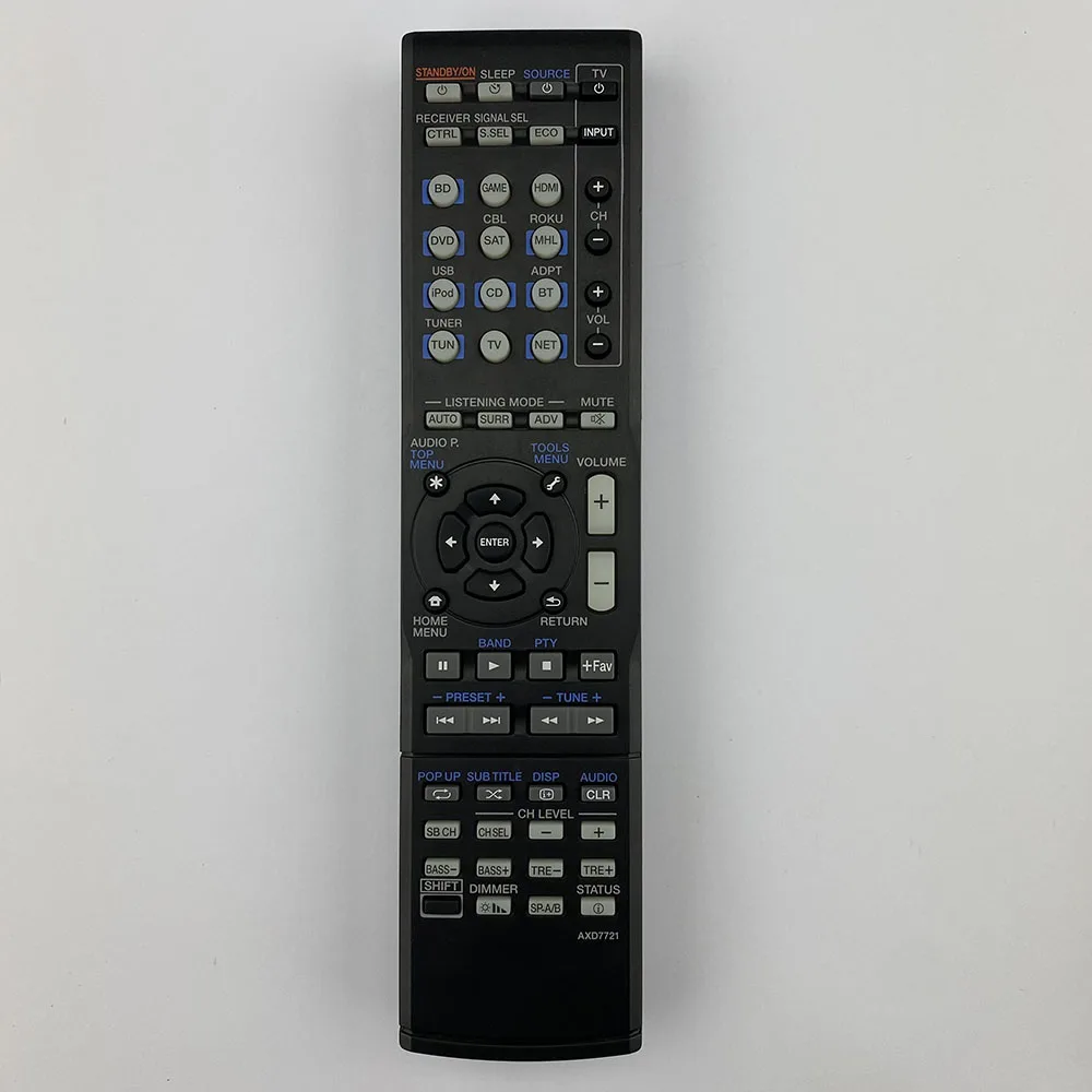 

Новый оригинальный пульт дистанционного управления AXD7721 PIONEER AV Приемник VSX44, VSX824, VSX1029K, VSX824K, VSX1024K, VSX-529-K, VSX-529-S