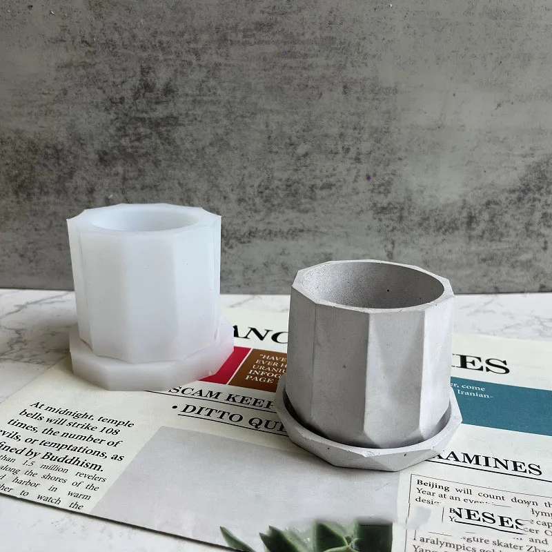 Силиконовая форма для эпоксидной смолы поднос хранения бетонных украшений литые