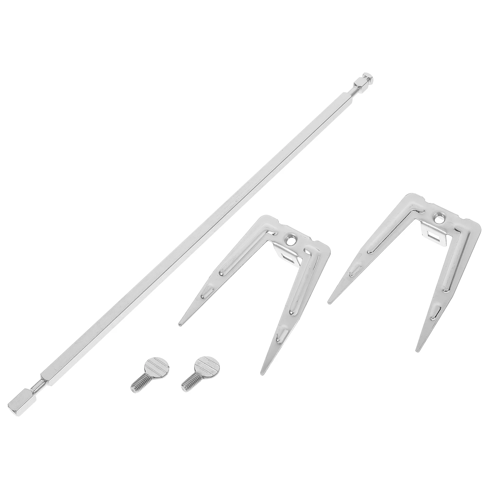 Сверхмощный гриль набор гриля электрическая вилка для жарки курицы серебристая