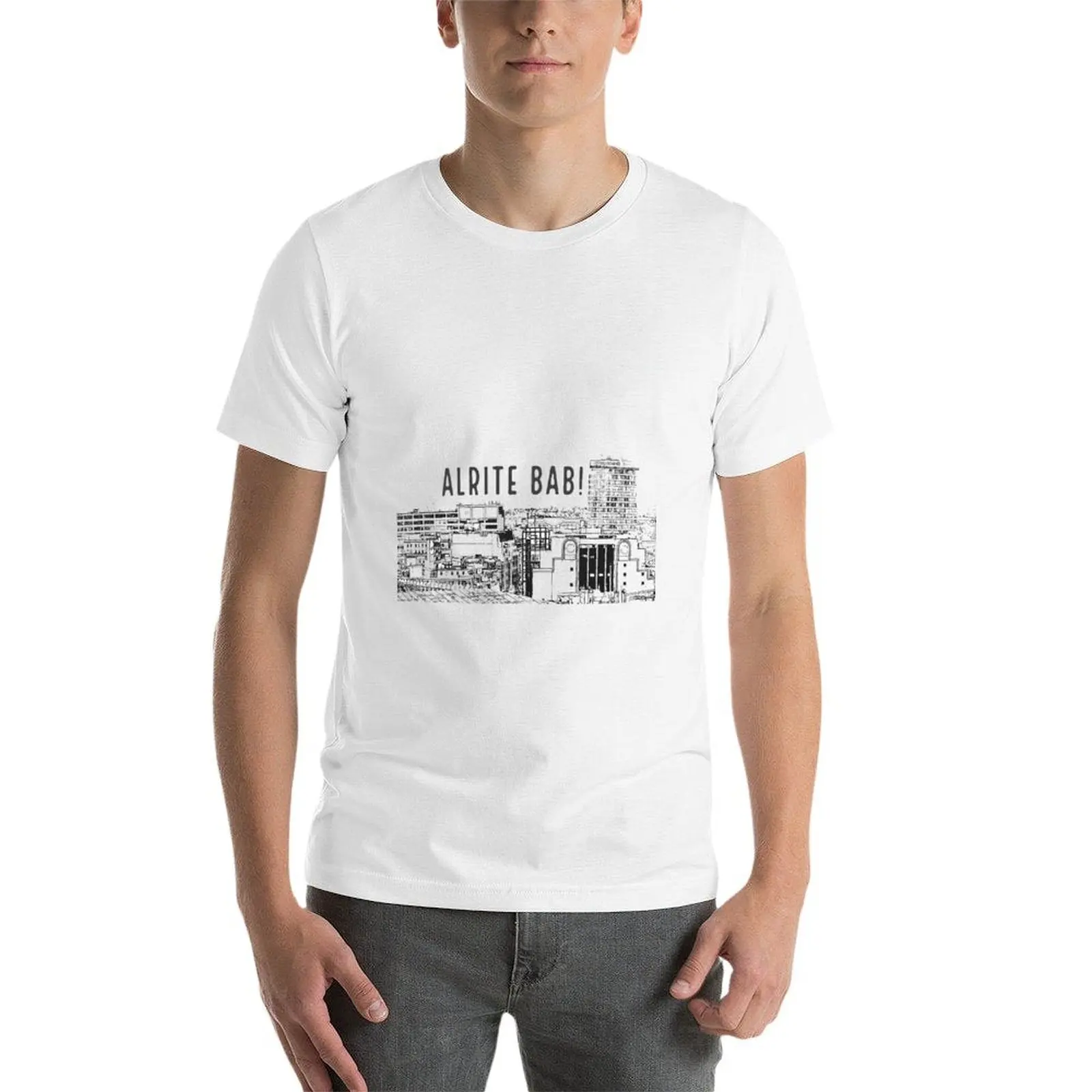Фото shirt UK man Alrite on t essential Birmingham shirt T-Shirt graphic t Cityscape bab №3