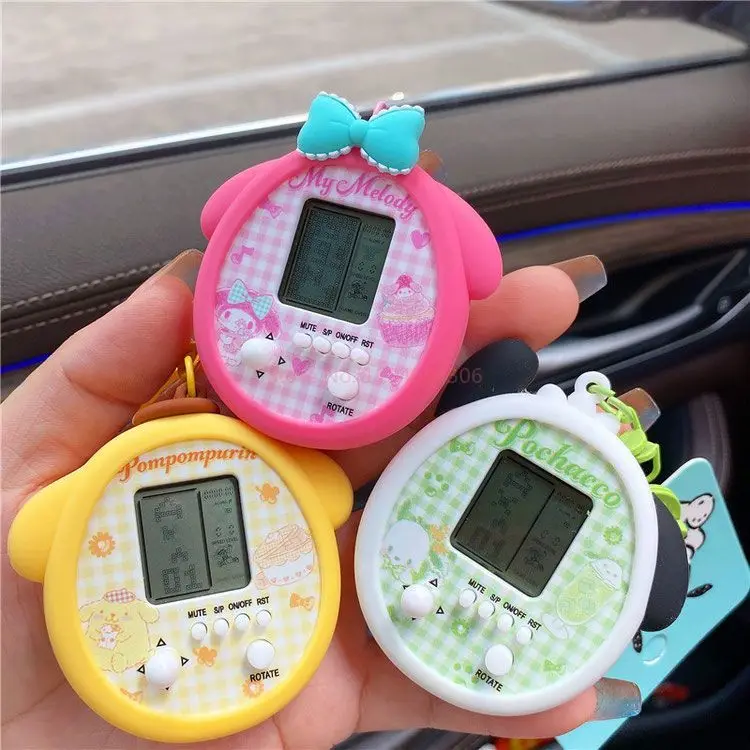 Новый Sanrio Tamagotchi Uni умный защитный чехол силиконовый Kuromi Melody Cinnamoroll Purin мультяшный