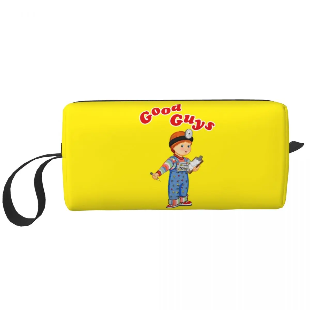

Travel Good Guys Chucky Toiletry Bag Fashion Child's Play Doll Cosmetic Makeup Organizer Women Beauty Storage Dopp Kit Box
