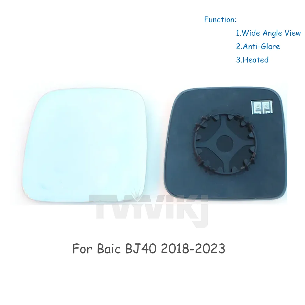 TVYVIKJ боковое зеркало заднего вида с синими стеклянными линзами для Baic BJ40 2014-2023, широкоугольное антибликовое дверное зеркало