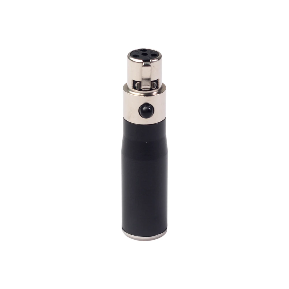 

New Converter Audio Adapter 1pc 3 Pin Male To 4 Pin Female XLR XLR Converter 48mm*12mm*8mm Audio Adapter Black