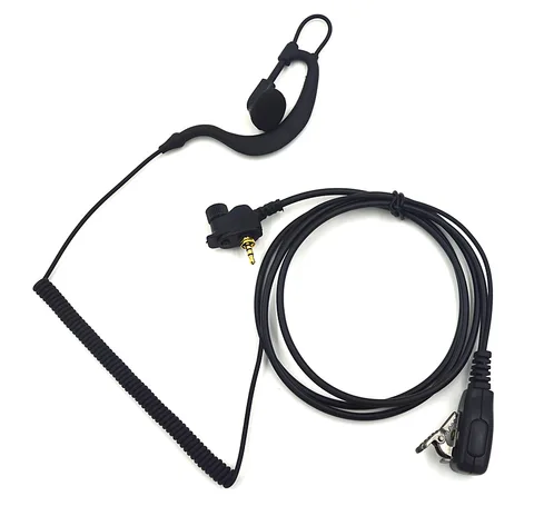 Гарнитура для наблюдения, наушник с микрофоном PTT для Motorola MTP850 MTH600 MTH650 MTH800 MTH850 MTS850, двусторонняя радиостанция, рация