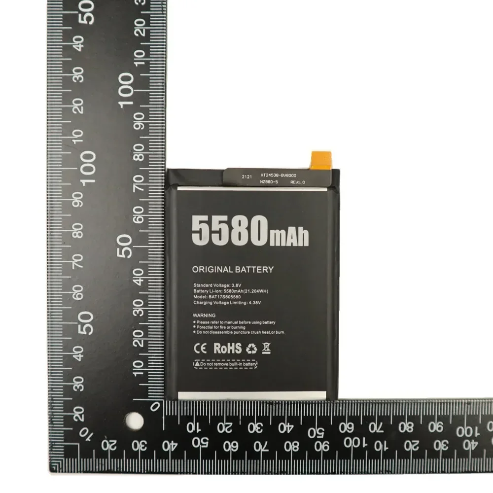 Новинка 2024 года 100% оригинальный аккумулятор для DOOGEE S60 и Lite 5580 мАч BAT17M15580 BAT17S 605580
