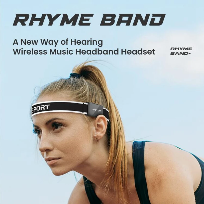 

Headband Bluetooth sports earphones Running earhook air conduction earphones Non earwear Bluetooth earphones