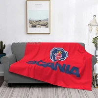 untitled blanket truck series scania bedspread super soft winter quilt sofa bed fleece bedroom couch fluffy art