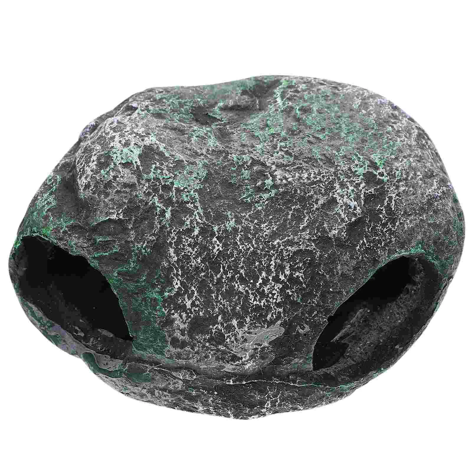 

Fish Aquarium Tank Ornament Cave Decoration Hiding Craft Accessories Decor Decorations Shelter Driftwoodbuddahhideaway Resin