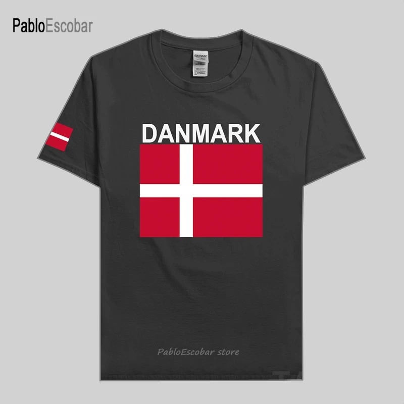 Дания датские мужские футболки трикотажные изделия хлопковая футболка