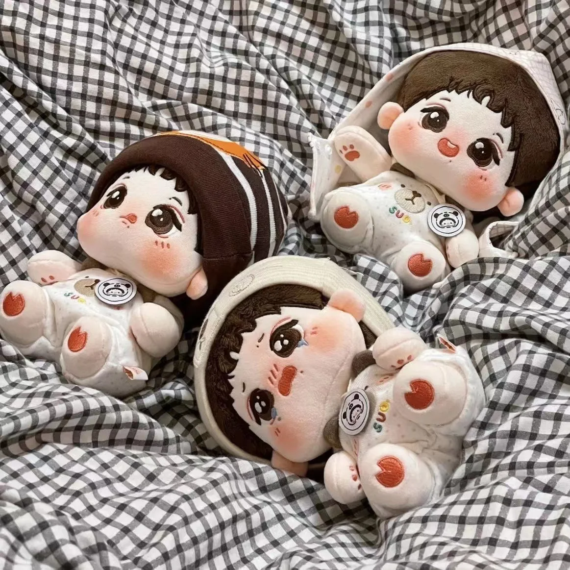 Хлопковая кукла BJYX кавайная изысканная мягкая украшение для спальни дивана