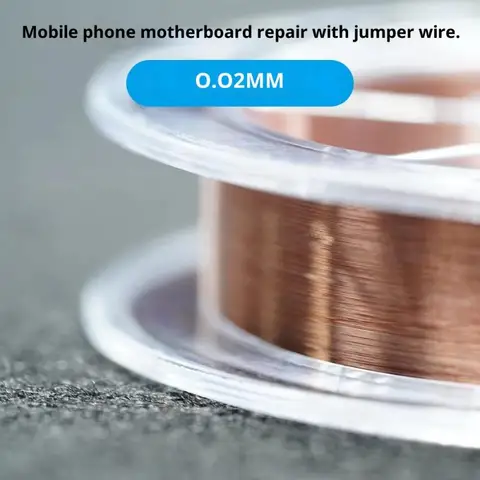Медный провод для ремонта процессора 0,009/0,02 мм