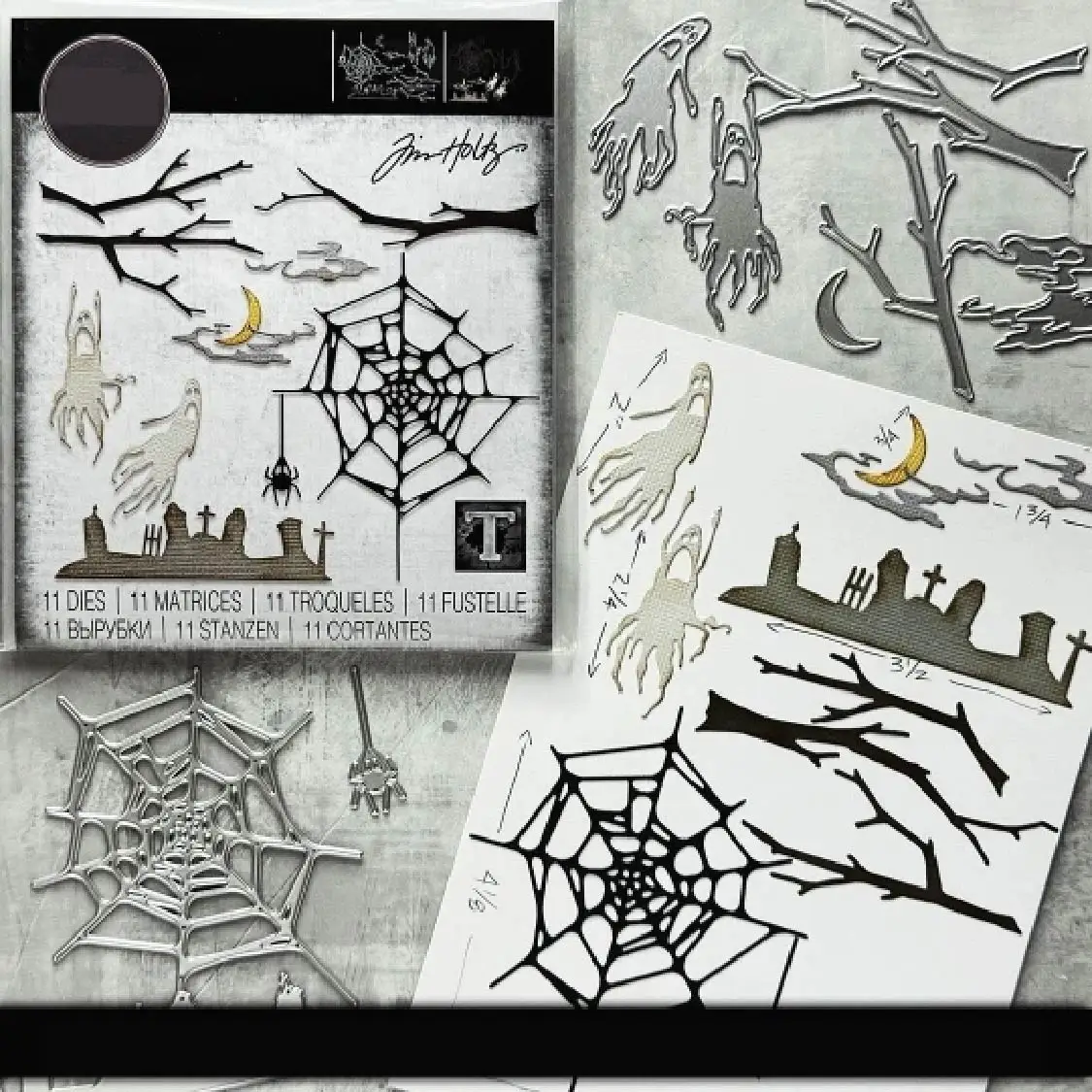 Металлические штампы для скрапбукинга