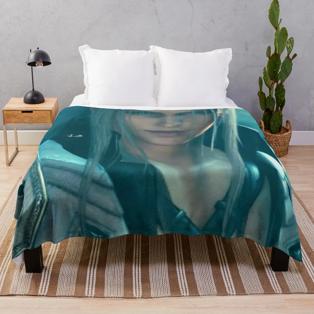 

sephiroth Throw Blanket Single blanket