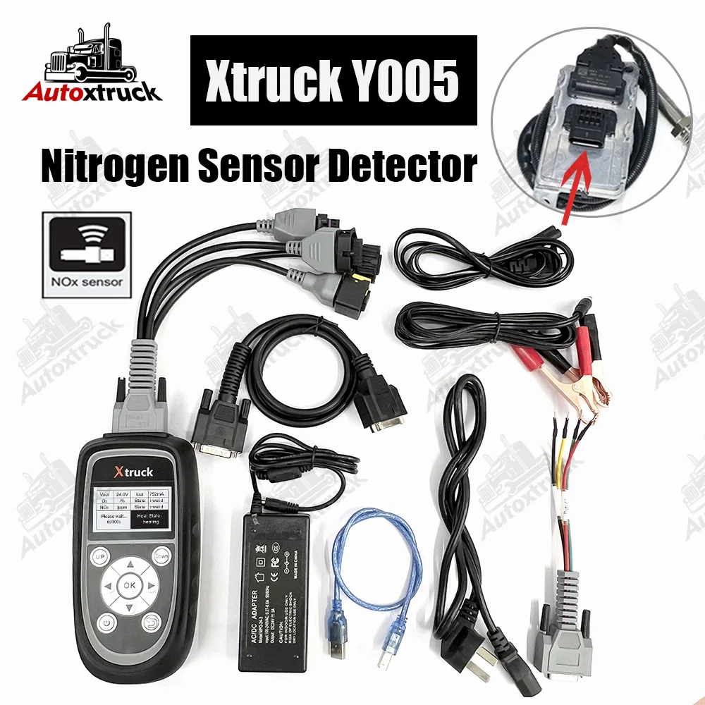 

Xtruck Y005 CAN-BUS node search Urea SCR tester urea pump Nitrogen sensor Level sensor detector diagnosis tool