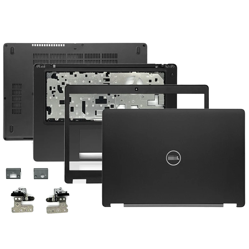 

Новинка для ноутбука Dell Latitude E5490 E5480, задняя крышка ЖК-дисплея, передние петли, Упор для рук, Нижняя крышка, петля, черная рамка