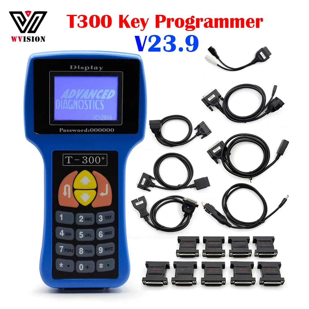 T300 Key Programmer V23.9 T-300+ Автоматический ключевой программатор Английская и испанская