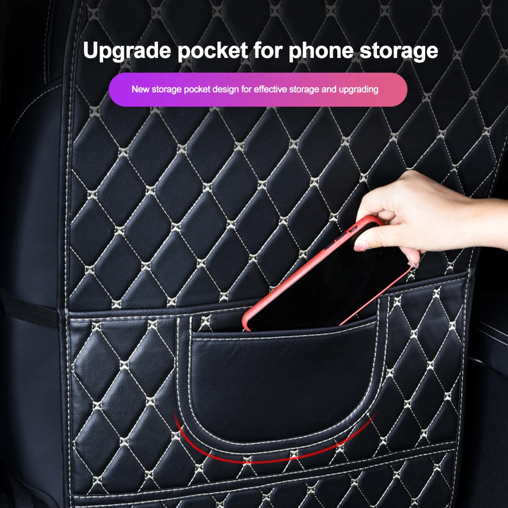 Органайзер для спинки сиденья автомобиля сумка из искусственной кожи органайзер