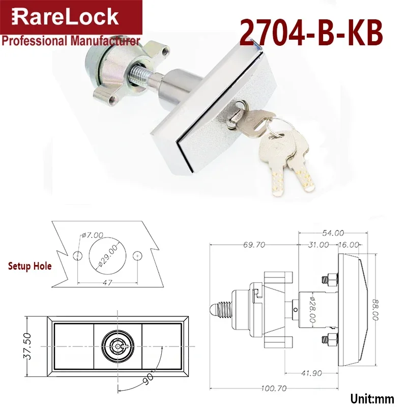

Замки для торговых автоматов Rarelock