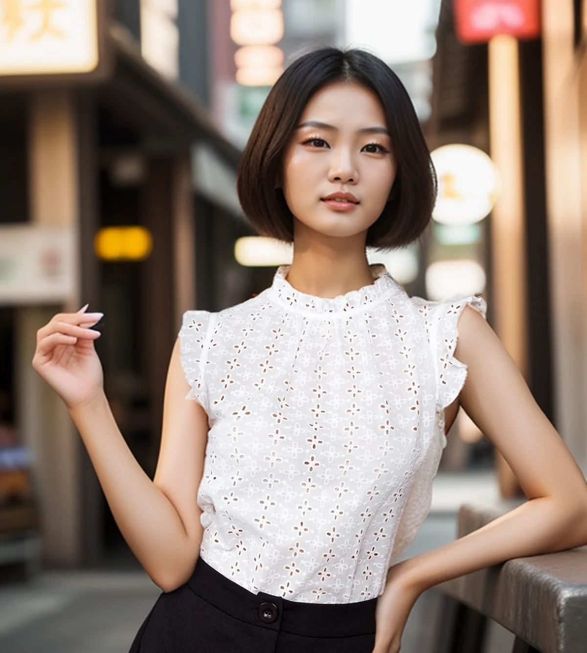 Элегантный Женский Повседневный Хлопковый Пуловер С Вышитым Узором Скелета