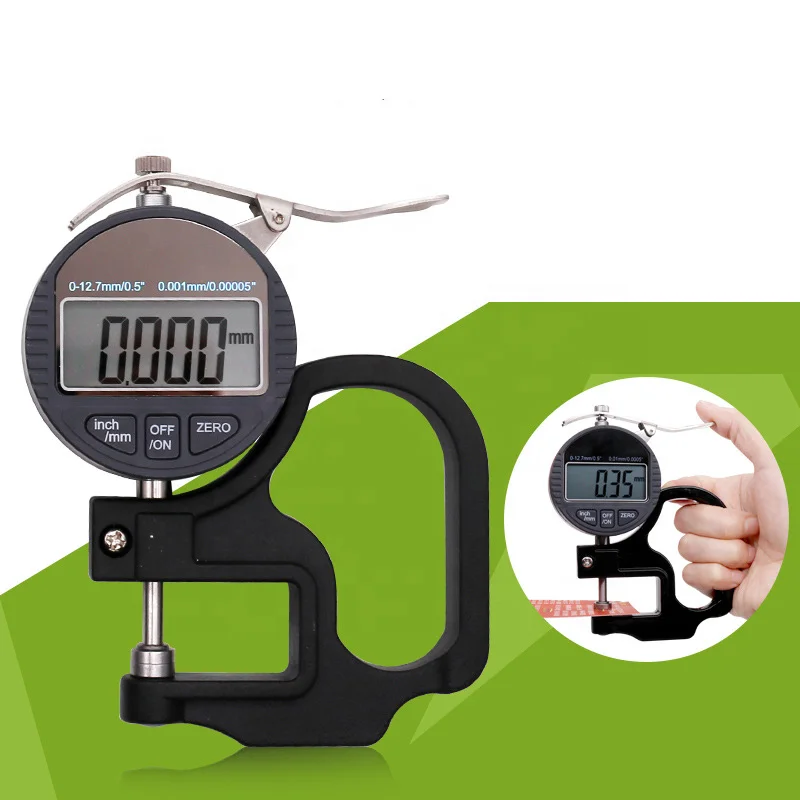 

ZONHOW thickness gauge for paper wire plastic block metal
