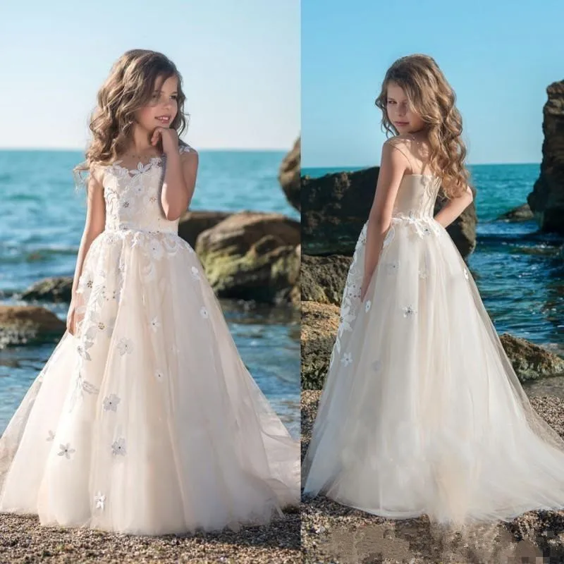 Кружевные розовые Винтажные Платья с цветочным принтом для девочек прозрачные