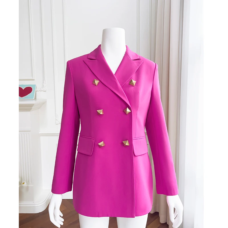 YIGELILA Модные женские розово-красные