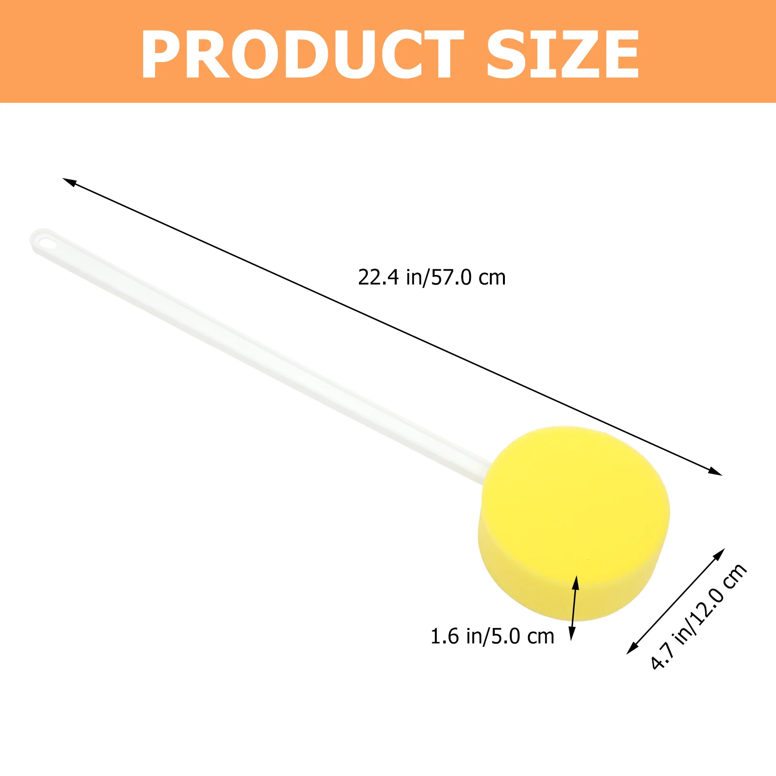 Набор губок для ванны с длинной ручкой шайбы губки душа женщин скребок тела Goove Miss