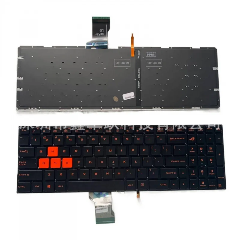 Фото Клавиатура Ac+ для Asus FX60VM ZX60V GL502 GL502VT VM VS GL702 FX502 №1