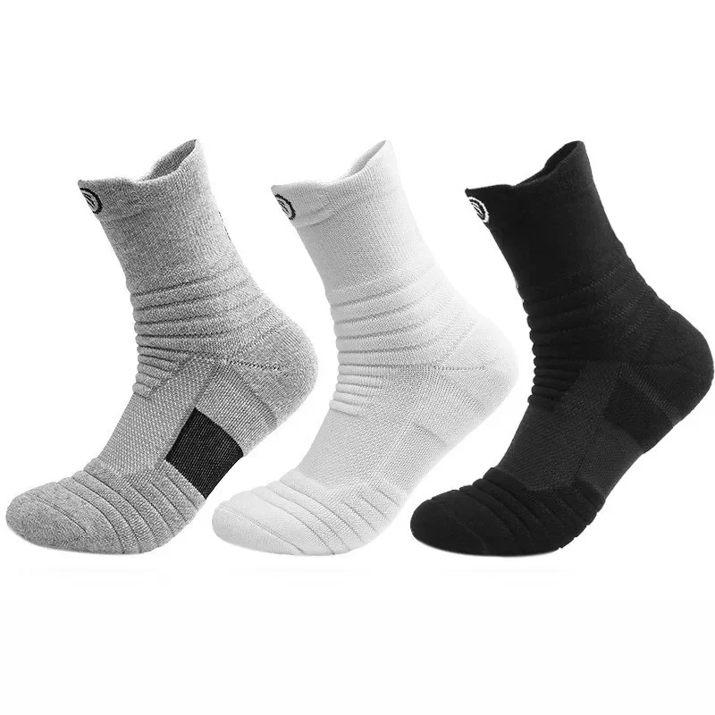 Running Sports Breathable Socks Moisture Wicking Seamless Athletic Sock Long Short Style Sweat Deodorant Sox Men Socks