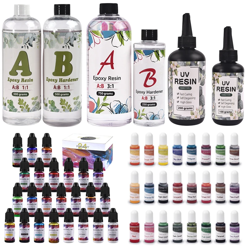 Эпоксидная смола поставляет Стандартный краситель AB наборы клея для эпоксидной