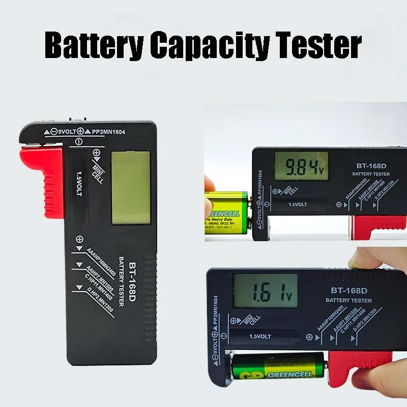 Цифровой высокоточный измеритель напряжения сухой батареи указатель оставшийся