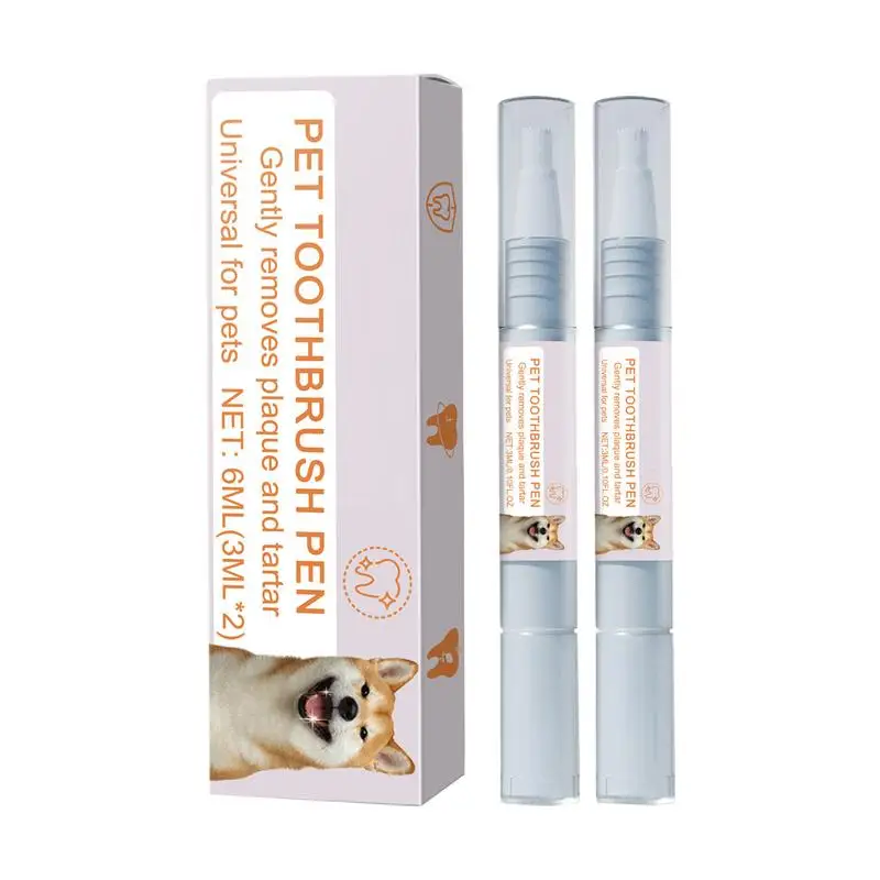 2 упаковки ручка для чистки зубов домашних животных