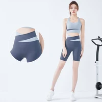 womens tracksuit 2022 summer breathable sportwear female fashion hip lifting sports tights shorts suit korean elegant yoga sets