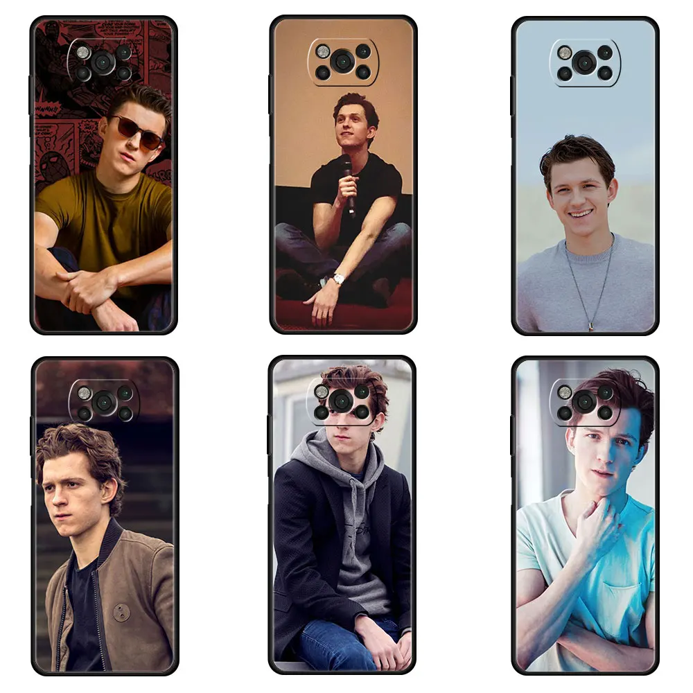 

Poco X3 NFC Phone Case for poco x3 pro 12 Pro 12X 11 Lite 11T 10TPro 10 9T for Xiaomi Note 10 Lite Funda Movie Star Tom Holland