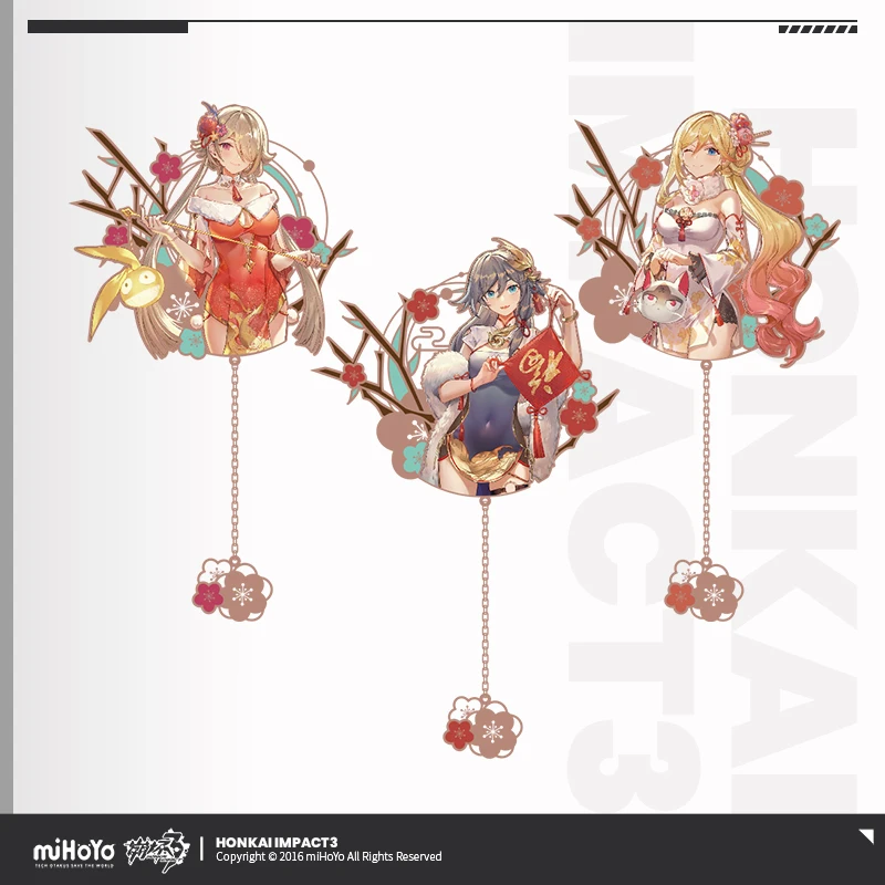 

Аниме Honkai Impact 3 идурандал фу Хуа Рита росвейссе новогодний металлический значок брошь булавки буммарк игрушка Творческие закладки подарок