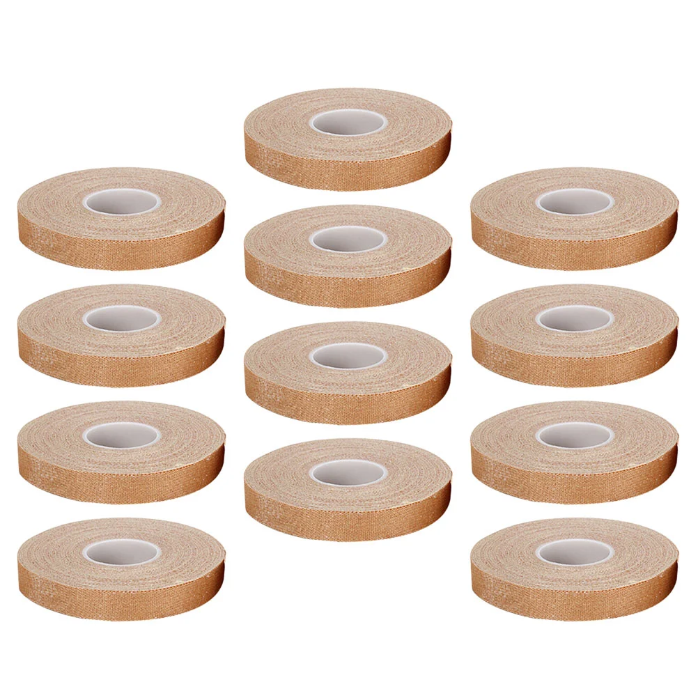 

12 Pcs Guzheng Tape Nail Finger Adhesive Tapes Protective Kid Stuff Pipa Supplies Elastic Fabric Child
