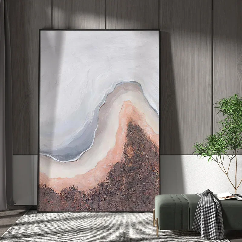 

1023032 Digital oil painting art oil mountain art oil painting living room floor decorative painting