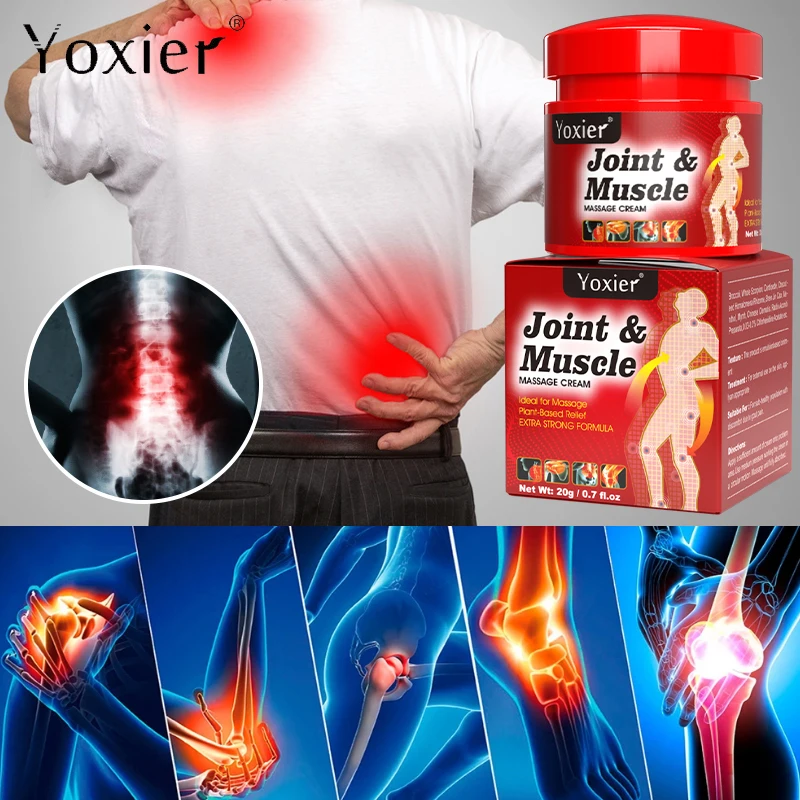 Крем от боли в мышцах позвоночнике и коленях 20 г |