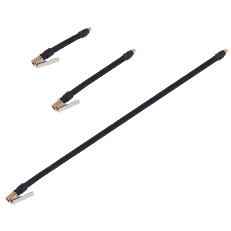 

Universal Flexible Tire Tyre Valve Extension Tube Adapter for Air Compressor Tire Inflator Pump for Car Motorcycle Bike J2FA