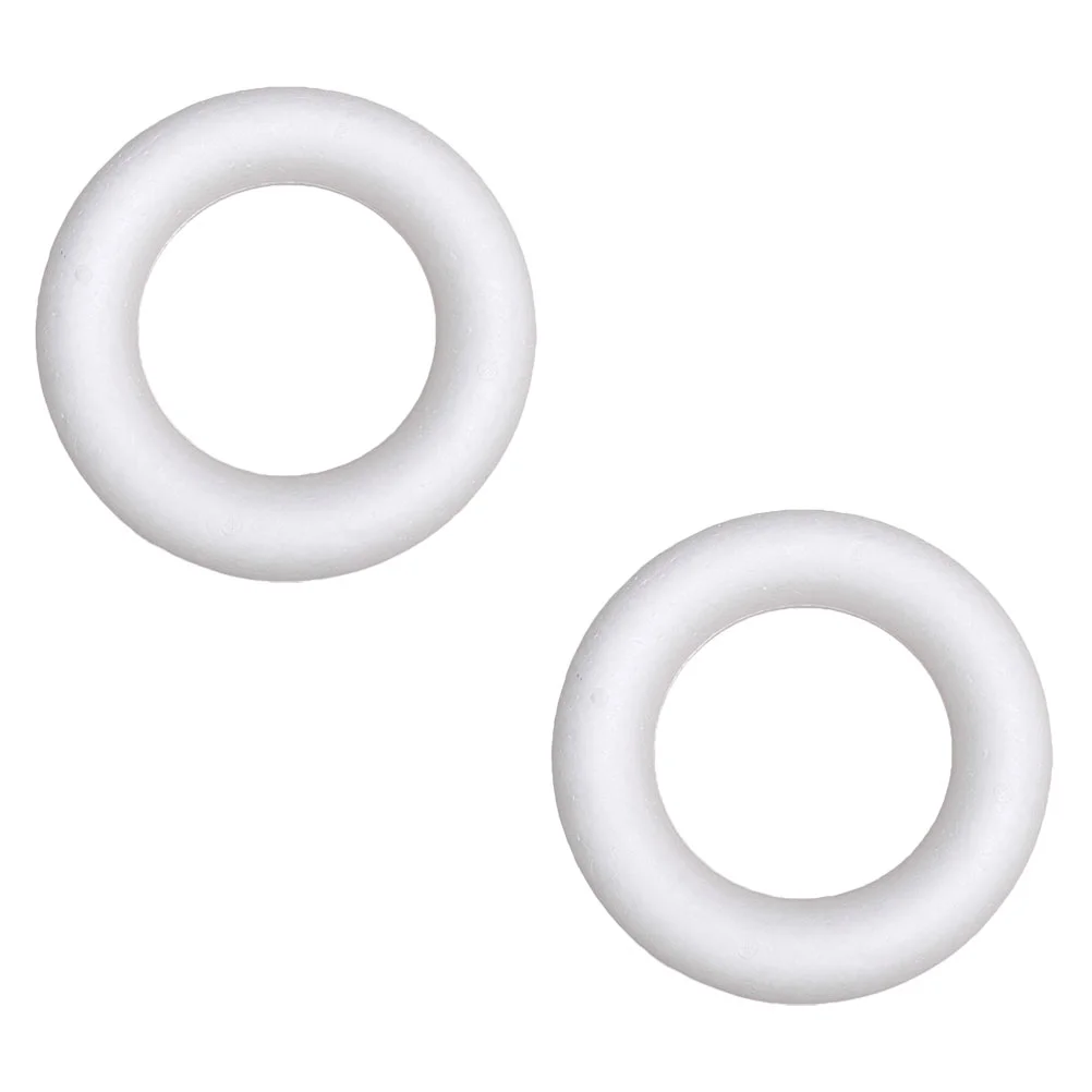 

Wreath Styrofoam Ring Polystyrene Rings Craft Crafts Shapes Floral White Form Circle Wreaths Diy Forms Christmas Hearts Circles