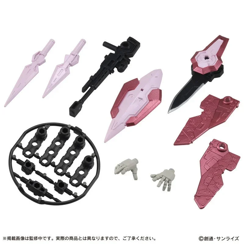 Bandai Genuine 5 шт. MSE 15.5 GN-001 вместеン 포함피シア RGZ-95 ReZEL Набор моделей в сборе Игрушки