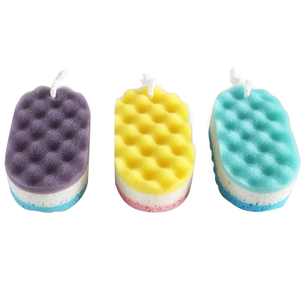 

Sponge Shower Body Exfoliating Bath Bathing Sponges Loofah Scrubber Brush Scrubbing Scrubbers Baby Cleaning Women Travel Pads