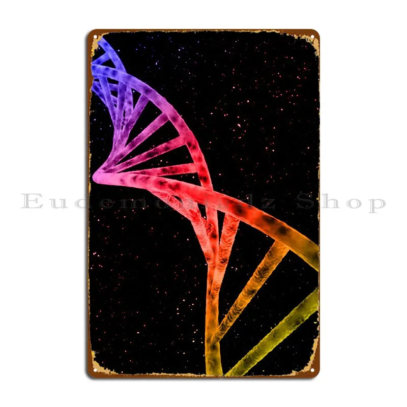 

Металлический знак Dna Ii, настенный паб, создание кинотеатра, Настенный декор на заказ, жестяной знак, плакат