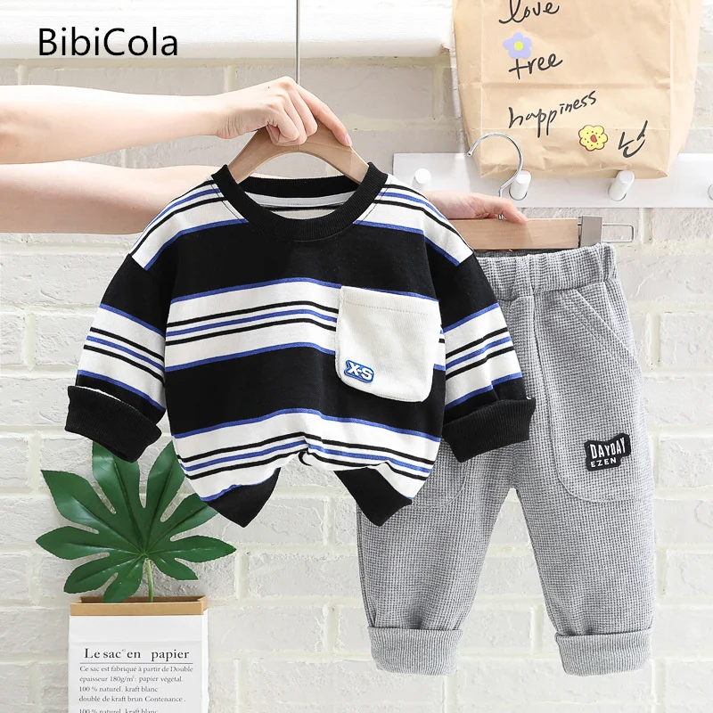 

Костюм для мальчиков на весну и осень; Новинка 2022 года; Детский костюм из двух предметов для отдыха; Сезон весна-осень